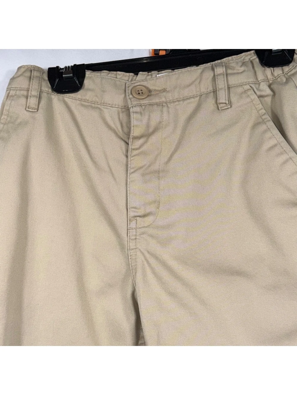 Old Navy Size 12 Khaki Chino Bermuda Shorts